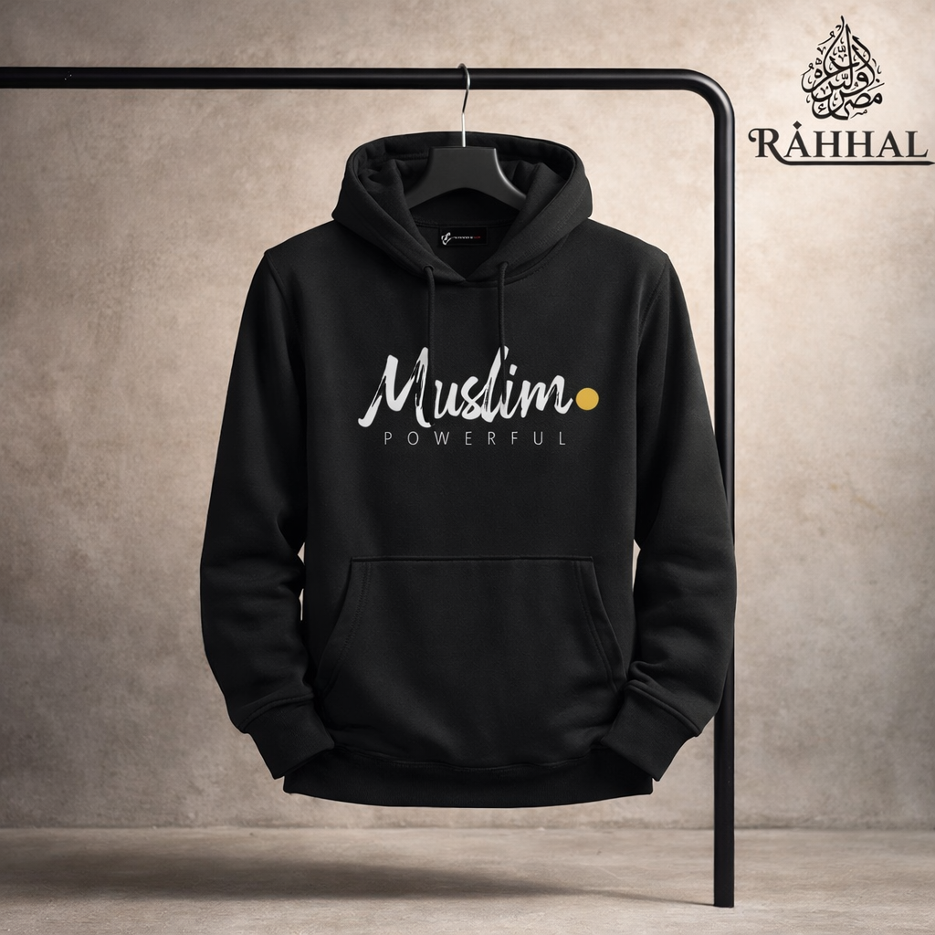 Men's islamic hoodie: Black
