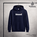 Men's islamic hoodie: Navy blue