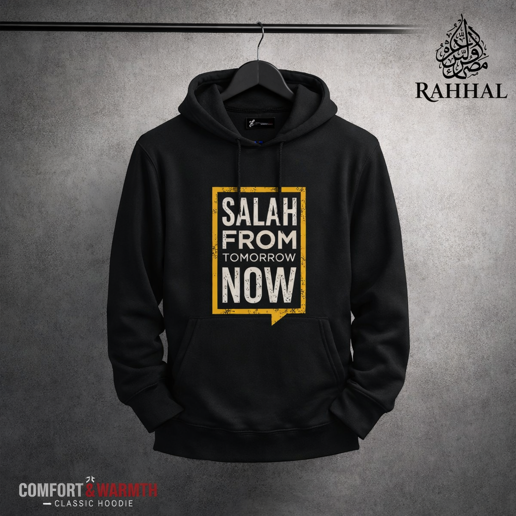 Men's islamic hoodie: Black