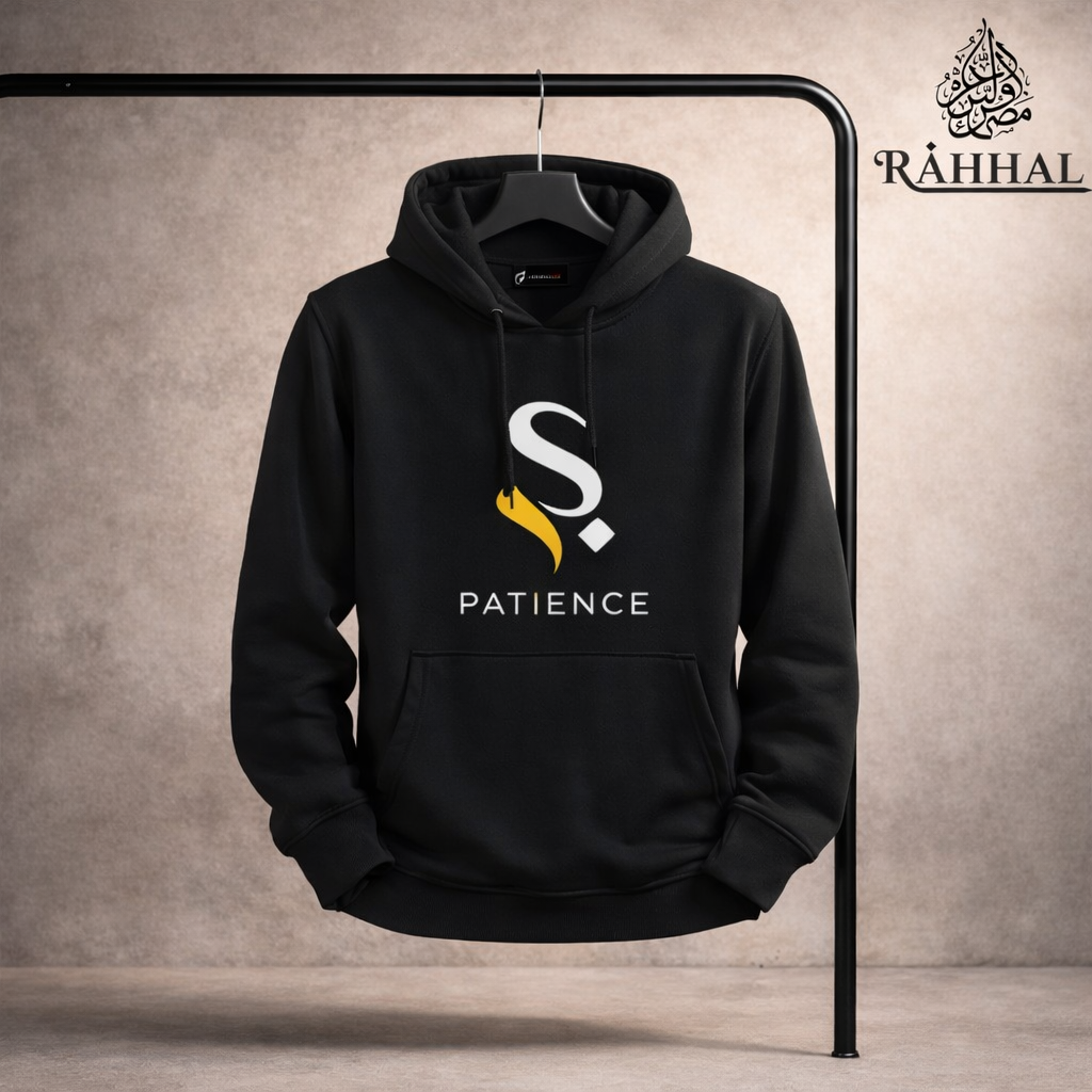 Men's islamic hoodie: Black